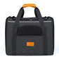 Foldable Soft-Sided Pet Carrier for Travel - Fits Cats & Small Dogs Under 6kg, with Removable Plush Bed & Shoulder Strap(black)