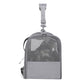 Foldable Soft-Sided Pet Carrier for Travel - Fits Cats & Small Dogs Under 6kg, with Removable Plush Bed & Shoulder Strap(grey)
