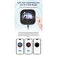 Wireless CarPlay Adapter with 1.6" Multi-Functional Screen, Car Diffuser & 360 Vent Clip(silver)