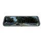 10-Inch Dual Lens Dash Cam Mirror - 1080P FHD Touch Screen Car DVR with Rear Camera, Night Vision & G-Sensor(black)