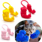 2pc Hilarious Muscle Arm Pet Costume Prop - Funny Novelty Arms for Cats & Small Dogs(black)