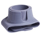 Flexible Anti-Spill Silicone Couch Arm Cup Holder - Sofa Armrest Drink Tray(Grey)