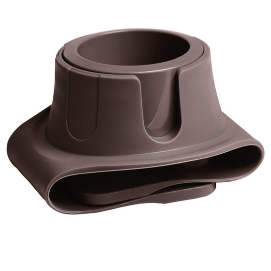 Flexible Anti-Spill Silicone Couch Arm Cup Holder - Sofa Armrest Drink Tray(coffee)