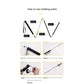 Ultralight Carbon Fiber Foldable Trail Running & Hiking Pole(yellow  Recommended height range 155-165cm)