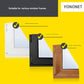 3pc DIY Magnetic Window Screen Kit - Fine Mesh Insect Net, No Drilling Required, Cut to Size(black 150cm x 130cm)