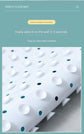 Non-Slip PVC Bath & Shower Mat with Suction Cups and Drainage Holes - Cartoon Ocean Theme(Blonde Mermaid)
