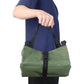 Heavy-Duty Canvas Tool Roll Up Bag & Organizer Tote - Multi-Pocket Wrench & Tool Pouch(Blue)