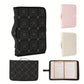 Beige Elegant Quilted Bible Cover - Protective Book Case with Carry Handle