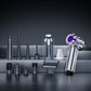 Silver and Purple 4-in-1 Cordless Handheld Vacuum Cleaner - Powerful 16KPa Suction with Brushless Motor, Blower & Air Pump