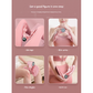 Pink Smart Kegel & Thigh Master with Counter - Adjustable Pelvic Floor Strengthening Device for Women, Inner Thigh & Glute Toner