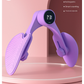 Purple Smart Kegel & Thigh Master with Counter - Adjustable Pelvic Floor Strengthening Device for Women, Inner Thigh & Glute Toner