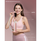 Pink Adjustable Breathing Exerciser & Respiratory Muscle Trainer - Lung Capacity, Core & Pelvic Floor Fitness Tool