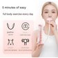 Blue Adjustable Breathing Exerciser & Respiratory Muscle Trainer - Lung Capacity, Core & Pelvic Floor Fitness Tool