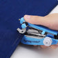 2 Pcs Red Portable Mini Handheld Sewing Machine - Manual Stitching Tool for Quick Fabric Repairs