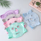 Pink Reusable Cooling Gel Bead Face Mask and Eye Mask Set - Soothing Therapy for Puffy Eyes, Headaches and Facial Relaxation