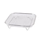 Silver 3-Pack Stackable Air fryer Racks - Food Grade Stainless Steel Multi-Layer Dehydrator & Crisper Tray Accessory