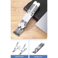 Silver Adjustable Aluminum Laptop Stand with Detachable Cooling Fan - Portable Ergonomic Riser for Desk