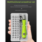 Green 32-in-1 Precision Screwdriver Set - Magnetic Repair Tool Kit for Electronics, Phone & PC