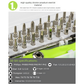 Green 32-in-1 Precision Screwdriver Set - Magnetic Repair Tool Kit for Electronics, Phone & PC