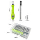 Green 32-in-1 Precision Screwdriver Set - Magnetic Repair Tool Kit for Electronics, Phone & PC