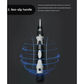Blue and Black Professional 115-in-1 Precision Screwdriver Set - Magnetic Repair Tool Kit for PC, Laptop, Phone & Electronics