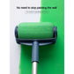 Dark Blue and Grey Pro Refillable Paint Roller Set with Extension Pole - No-Drip Easy Fill Wall Painting Tool Kit