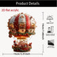 Red Whimsical Santa&