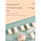 Dark Blue 3-Piece Silicone Baking Set - Non-Stick Pastry Mat with Measurements, Rolling Pin & Dough Scraper