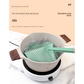 Green 3-Piece Silicone Baking Set - Non-Stick Pastry Mat with Measurements, Rolling Pin & Dough Scraper