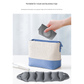 Dark Grey Press-Pump Inflatable Travel Pillow - Ultra-Lightweight Ergonomic 360° Neck Support