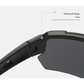 Pink Temples and Colorful Lenses Unisex Sport Cycling Sunglasses - Lightweight Wraparound Eyewear for Running & Outdoor Activities