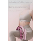 Black 360° Wrap-Around Muscle Roller - 28-Wheel Massager for Legs, Arms & Calves