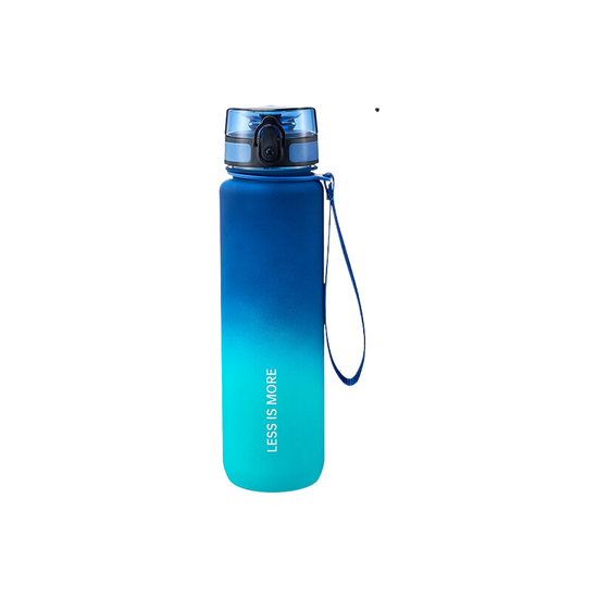 Blue green space cup 1000ml 28.4cm * 7.5cm