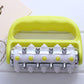 Light Green Ergonomic Body Roller Massager - Handheld Deep Tissue Tool for Muscle Relief and Fascia Release