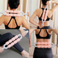Blue and Grey Dual Row Spiky Muscle Roller Stick - Deep Tissue Massager for Back and Leg Recovery