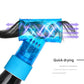 Black Wind Spin Hair Curler Diffuser - Universal Hair Dryer Attachment for Effortless Waves and Curls