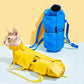 Size L Green Multi-Functional Cat Grooming Bag - Anti-Scratch Restraint Pouch for Nail Trimming and Vet Visits