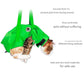 Size L Green Multi-Functional Cat Grooming Bag - Anti-Scratch Restraint Pouch for Nail Trimming and Vet Visits