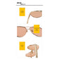 Style C2 Gold Frame Orange Lenses Chic Oversized Aviator Sunglasses - Retro Metal Frame with UV400 Protection for Women