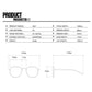 Style C2 Gold Frame Orange Lenses Chic Oversized Aviator Sunglasses - Retro Metal Frame with UV400 Protection for Women