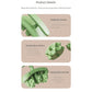 Green Removable Adjustable Wrap-Around Muscle Roller - 11-Wheel Deep Tissue Massager for Legs, Arms & Body