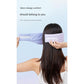Beige Reversible All-Season Sleep Mask - Cooling & Warming with Sound Muffling Ear Covers Function