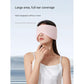 Grey Reversible All-Season Sleep Mask - Cooling & Warming with Sound Muffling Ear Covers Function