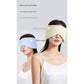 Pink Reversible All-Season Sleep Mask - Cooling & Warming with Sound Muffling Ear Covers Function