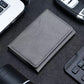 Grey 3-in-1 Magnetic Wallet for MagSafe - Slim PU Leather Card Holder with Kickstand