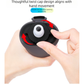 Black Collapsible Handheld Running Flask - 350ml Lightweight Silicone Water Bottle with Bite Valve