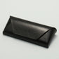 2 Pcs ( 1 Brown + 1 Black ) Vintage Style PU Leather Eyewear Case - Protective Hard Shell with Soft Lining