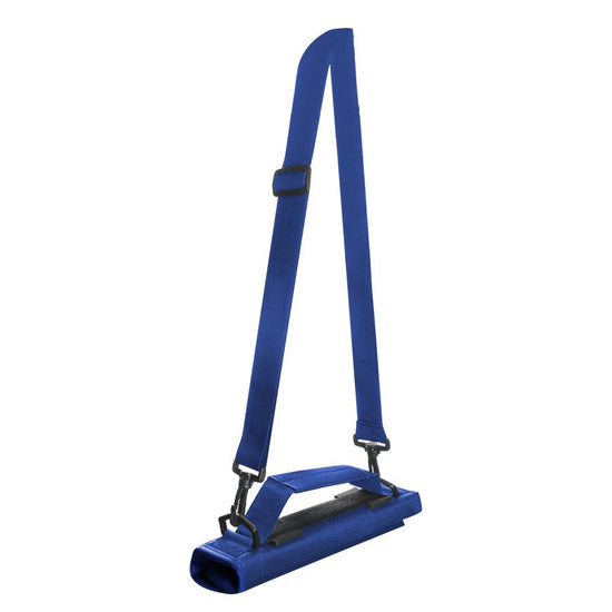 Blue Compact Golf Club Carrier - Lightweight Sunday Practice Bag for Driving Range