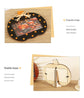 Black and Orange Polka Dot Pattern Festive Pumpkin Photo Frame - Rustic Halloween Tabletop Picture Holder