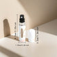 Purple Chic Marble Travel Perfume Atomizer Set (3-Pack) - 5ml Leakproof Bottom-Fill Spray Bottles